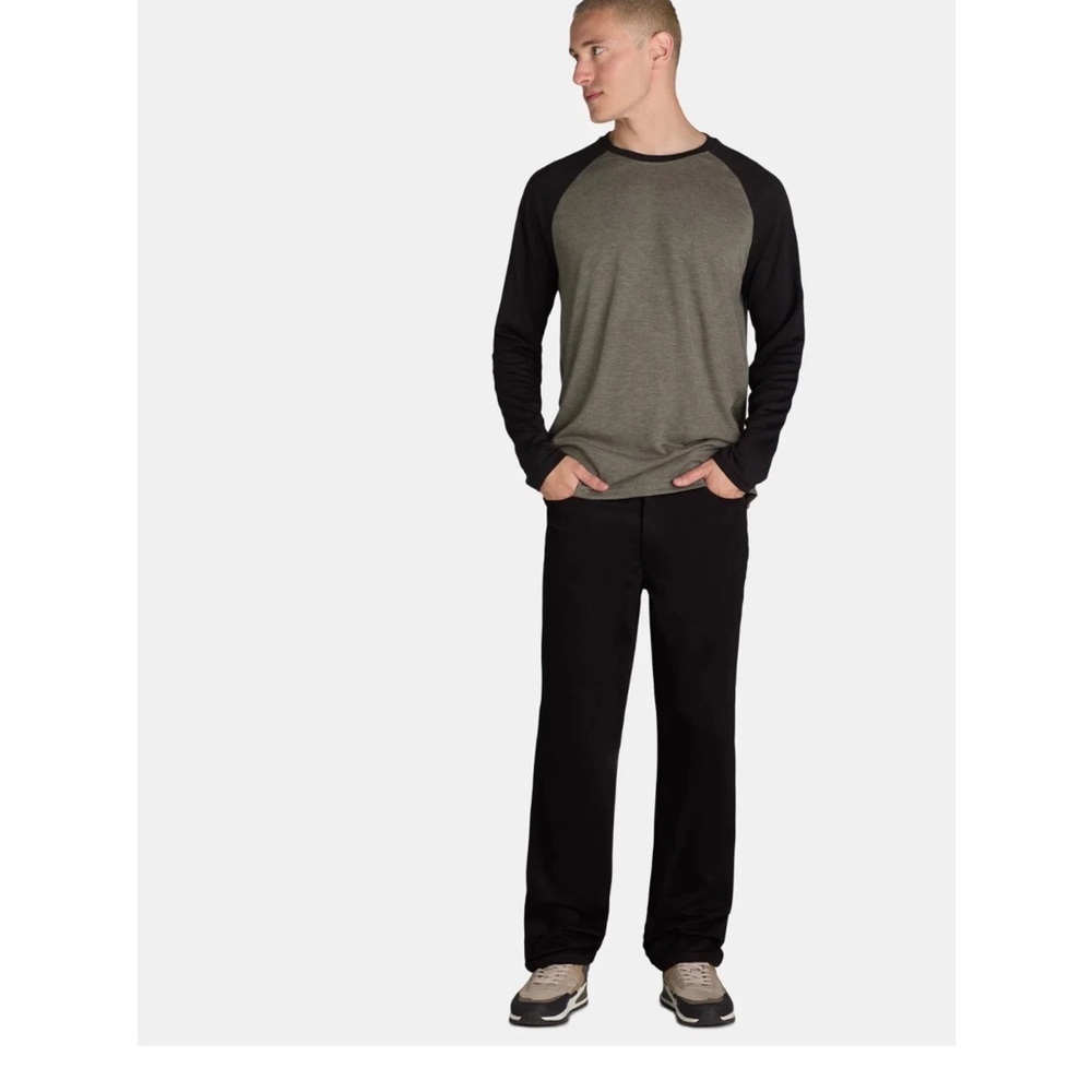 George Men's and Big Men's Premium 5 Pocket Pant, Size 42x30, Slim Fit, Mid Ris - Picture 3 of 4
